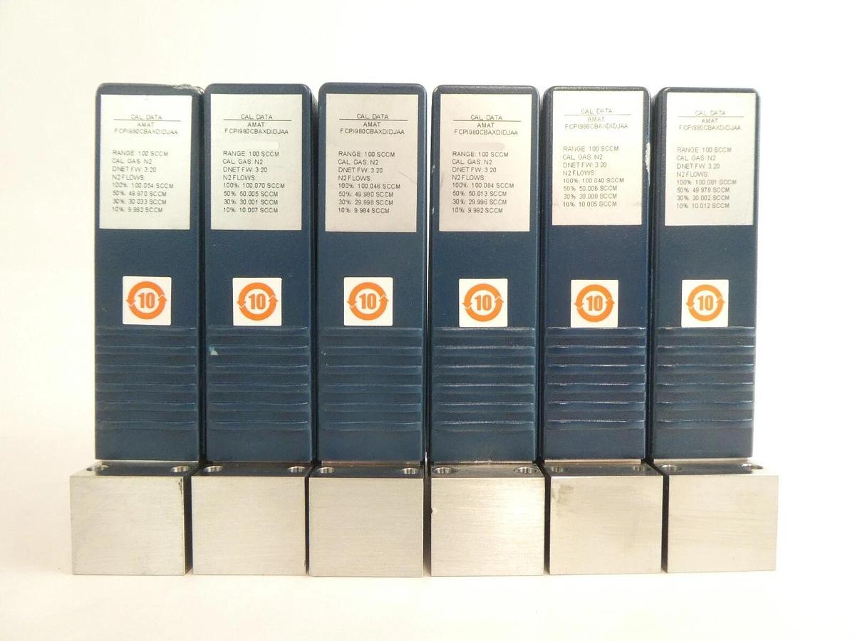 Used Aera PI-98 Mass Flow Controller MFC Reseller Lot of 13 Working Surplus
