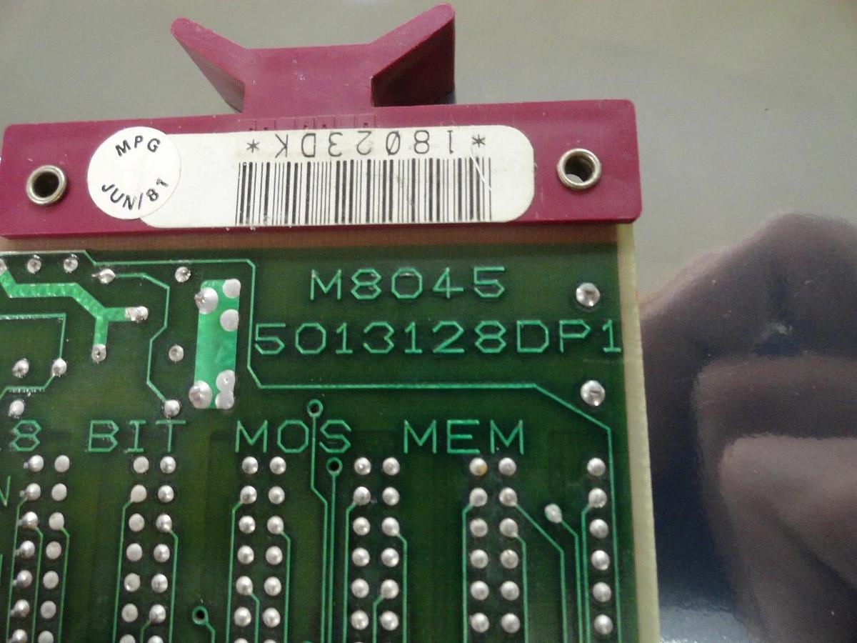 Used Digital Electronics 5013128DP1 32k 18 Bit MOS MEM PCB Card M8044 Used Working