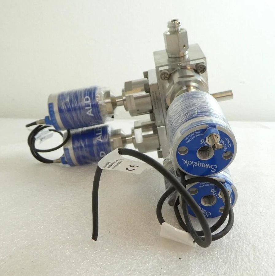 Used Swagelok 6LVV-MSM-ALD6T-HF3-P-CS Diaphragm Valve Assembly ALD Working Spare