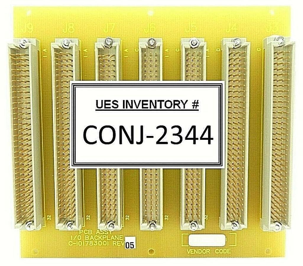 Used Varian Semiconductor Equipment VSEA C-101783001 I/O Backplane PCB Rev. 05 Spare