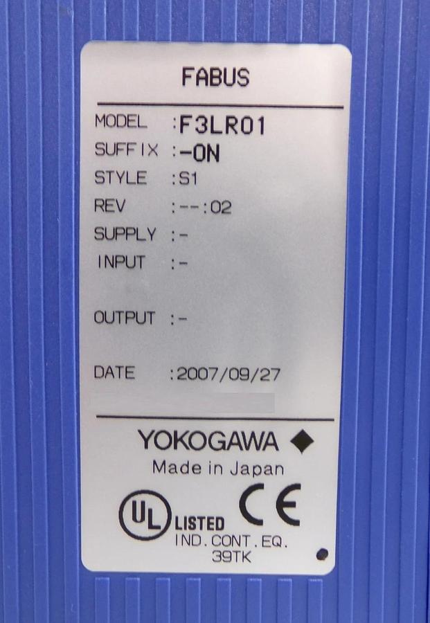 Yokogawa FA-M3 Factory ACE PLC ROBO5000 TEL T4DS1-02685-10007 500090811 New