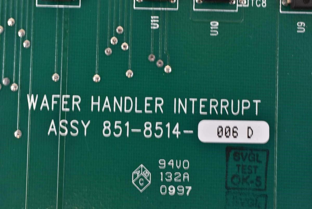 Used SVG 851-8514-006 PCB Wafer Handler Interrupt