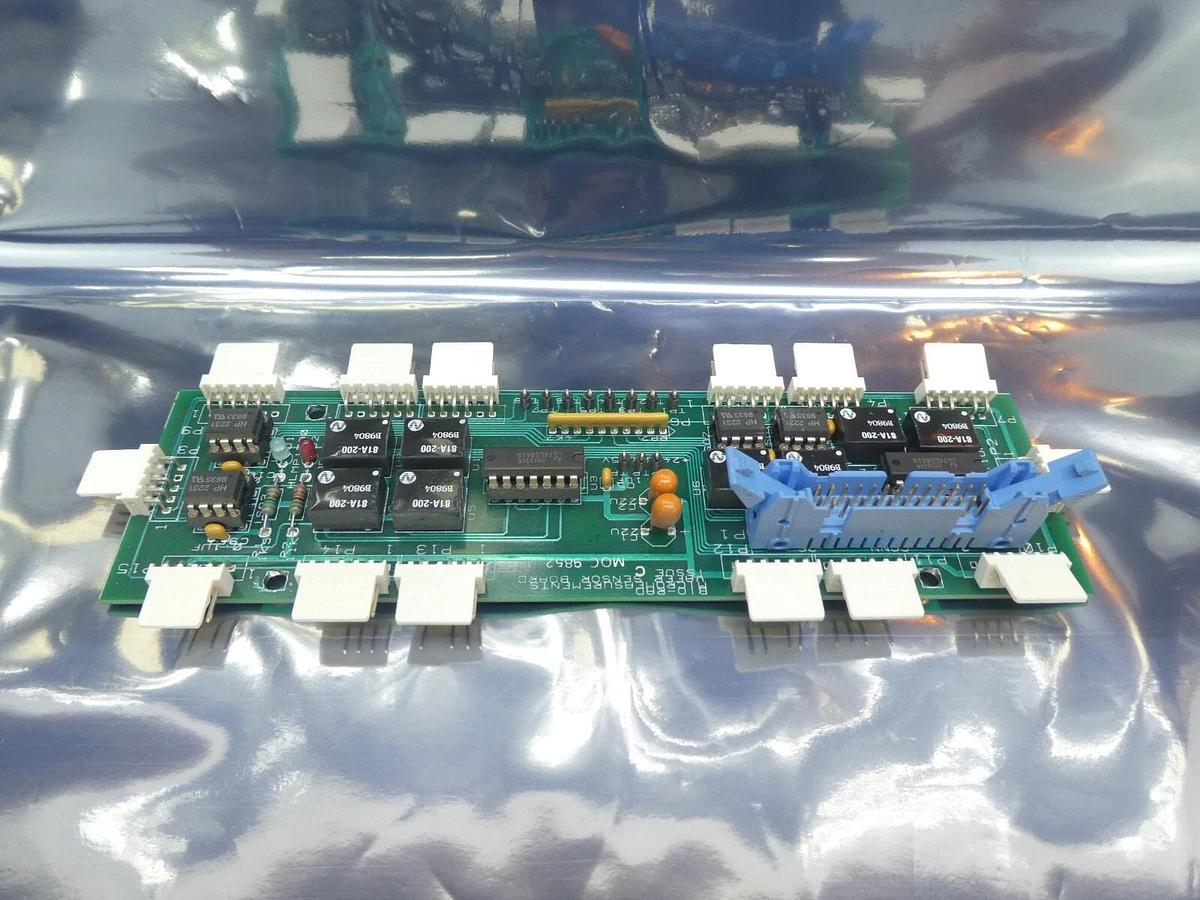 Used Bio-Rad MOC 9852 Wafer Sensor PCB Quaestor Q7 Overlay Measurement System Working