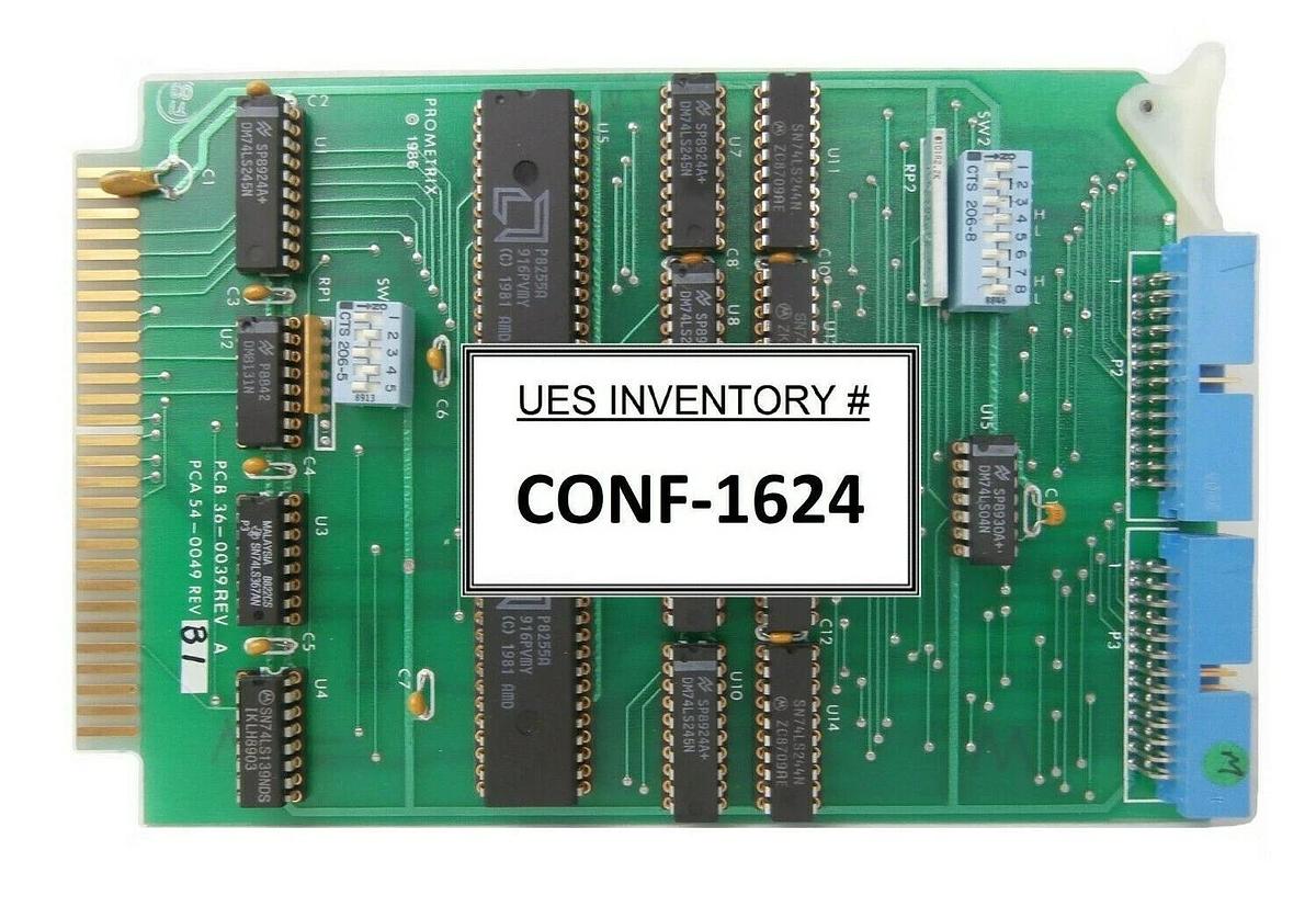 Used Prometrix 54-0049 Parallel I/O PCB Card 36-0039 Rev. B1 KLA-Tencor Working Spare