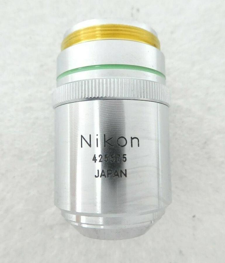 Used Nikon Precision BD Plan 20/0.4 Microscope Objective 210/0 Working Surplus