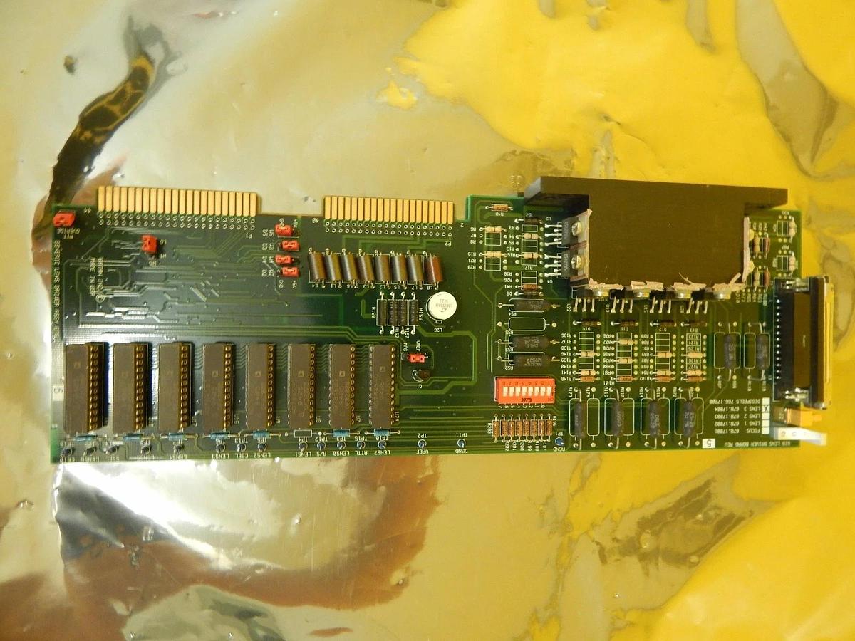 Used Gatan 678-17004 GIB Lens Driver LENS 3 PCB Card Rev. 5 JEOL JEM-2010F Used