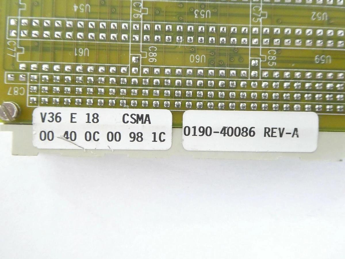 Used General Microsystems GMSV36-01-E SBC VME Computer PCB Card AMAT 0190-40086 Spare