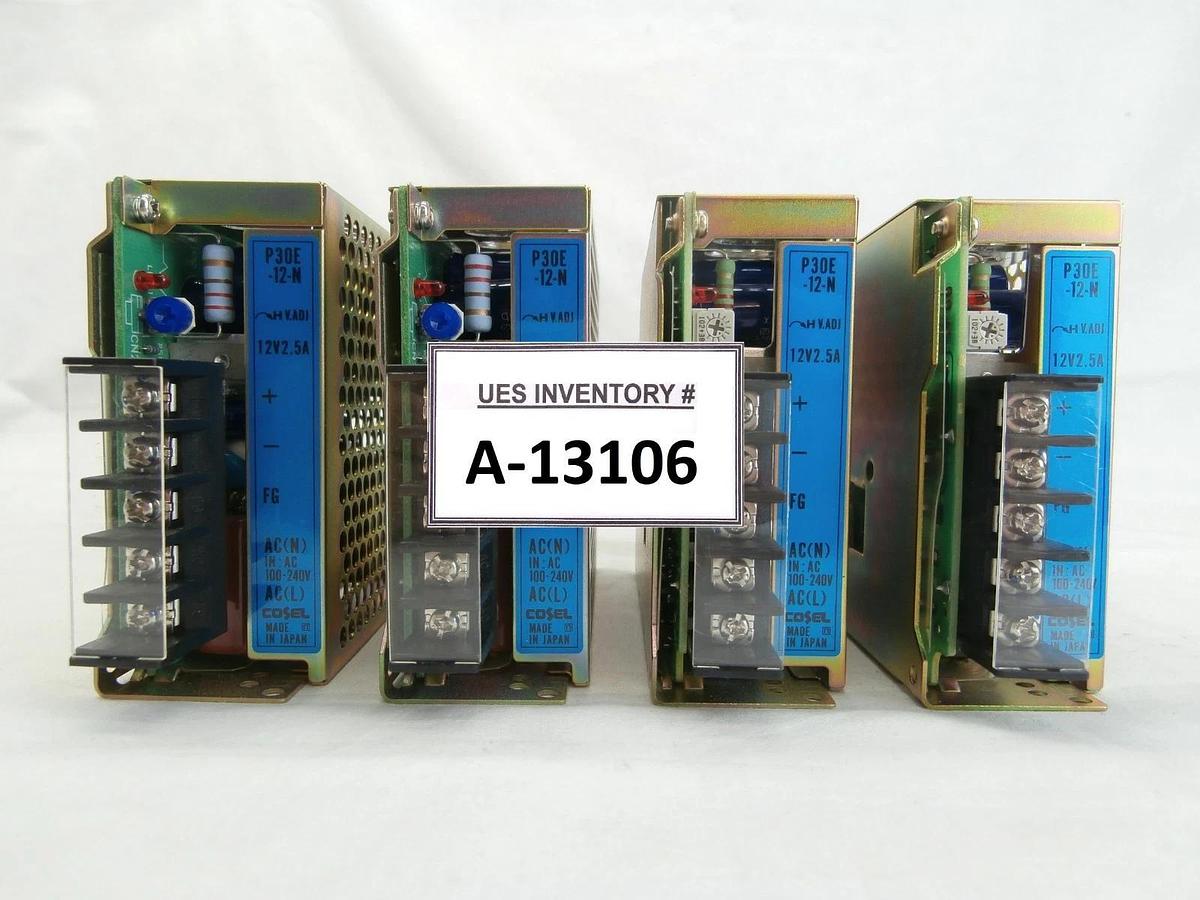 Used Cosel P30E-12 Compact Power Supply 12V 2.5A Reseller Lot of 4 Used Working