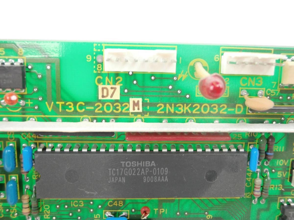 Used Toshiba VT3C-2032M Processor Display Board PCB 2N3K2032-D Working Surplus