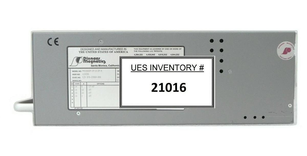 Used Pioneer Magnetics 119285 Linear Power Supply KLA-Tencor 370-22868-000 eS31 Spare