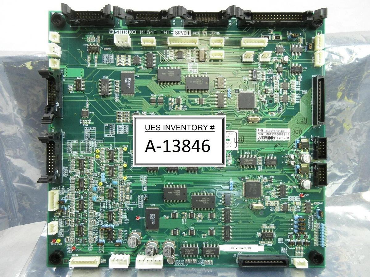 Used Shinko 3ASSYC805401 Interface Processor Board PCB Asyst VHT5-1-1 Used Working
