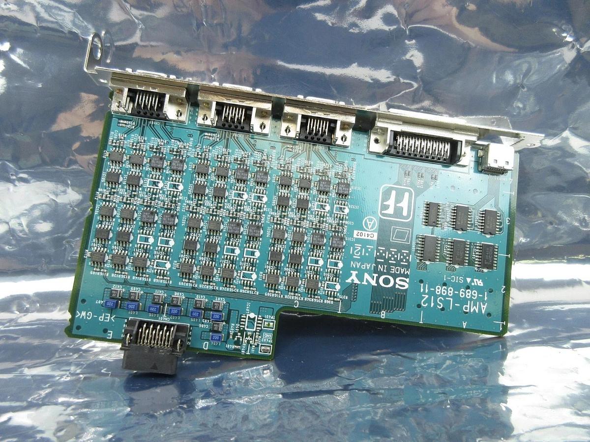Used Sony 1-689-898-11 Laserscale AMP Detector Card AMP-LS12 Nikon NSR Series Working