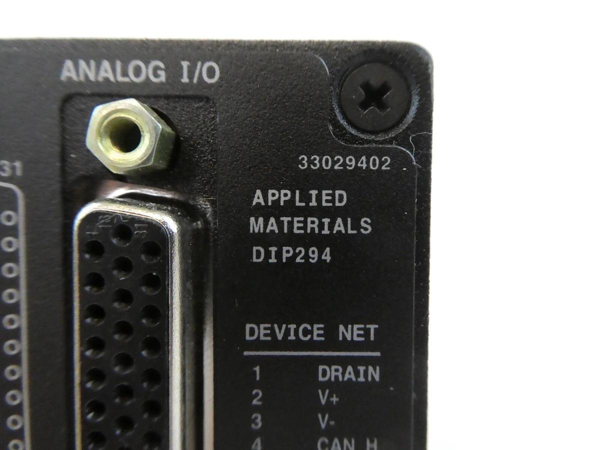 Used AMAT Applied Materials 0190-36511 DeviceNet I/O Block DIP294 MKS Working Surplus