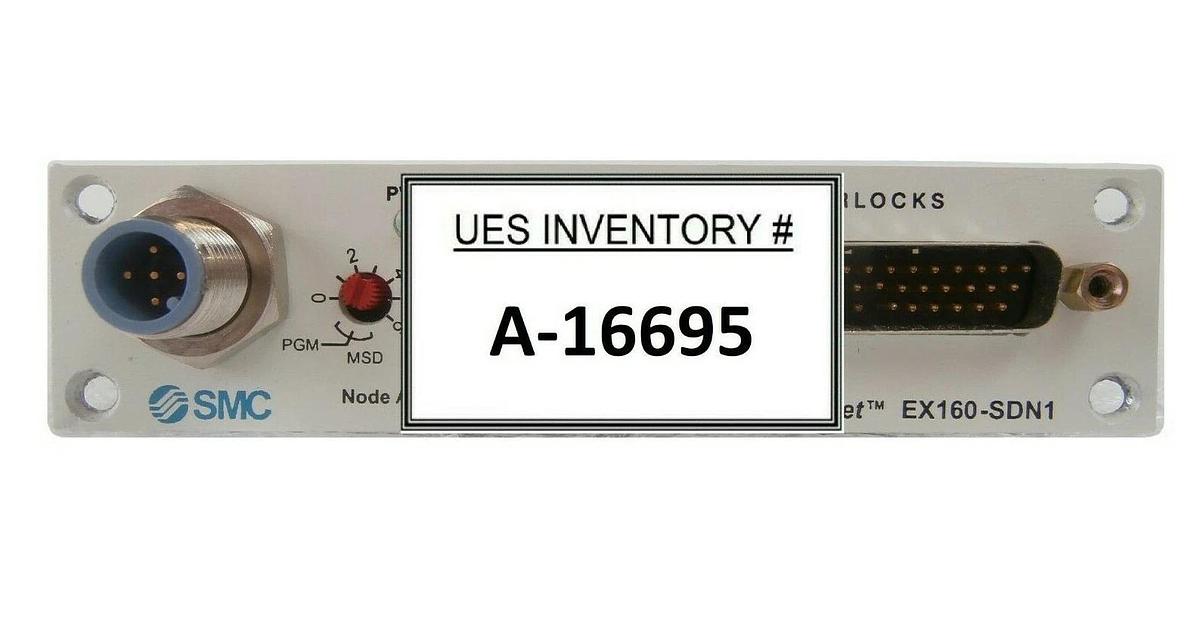 Used SMC EX160-SDN1 DeviceNet PCB Card XT313-97-1-3-3 AMAT Centura Ultima X Working