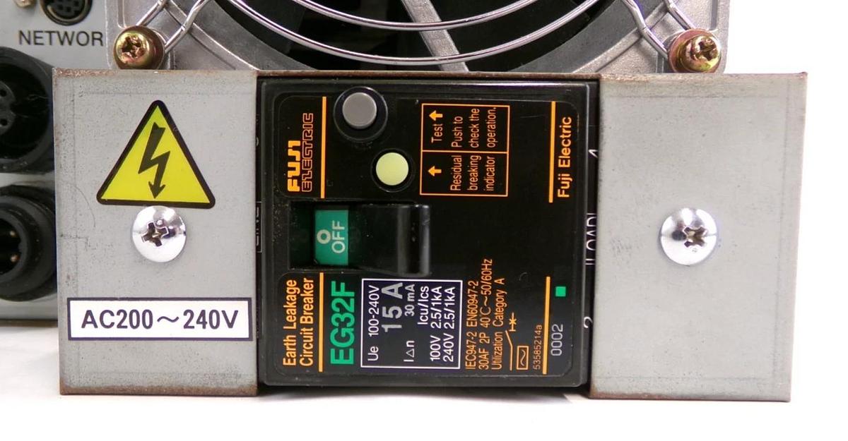 Used 1606W-TF Ebara AET16-4490C Turbomolecular Pump Controller Tune Free Working