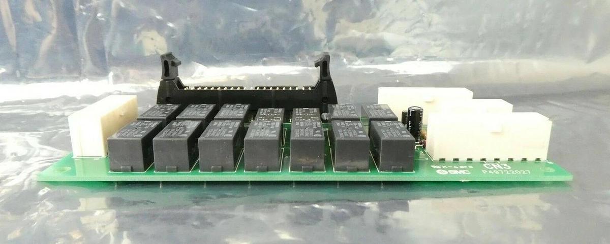 Used SMC P49722027 Relay Interface Module PCB Rudolph F30 TEL Tokyo Electron Working