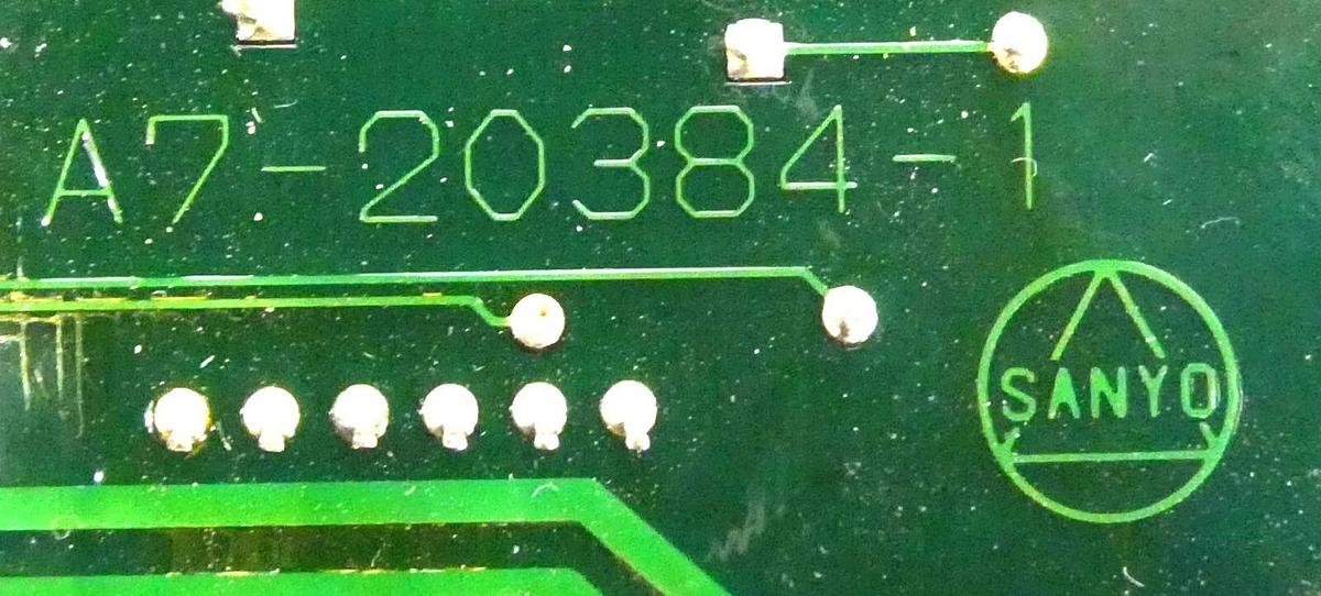 Used Sanyo Denki A7-20384-1 Controller PCB Board Working Surplus