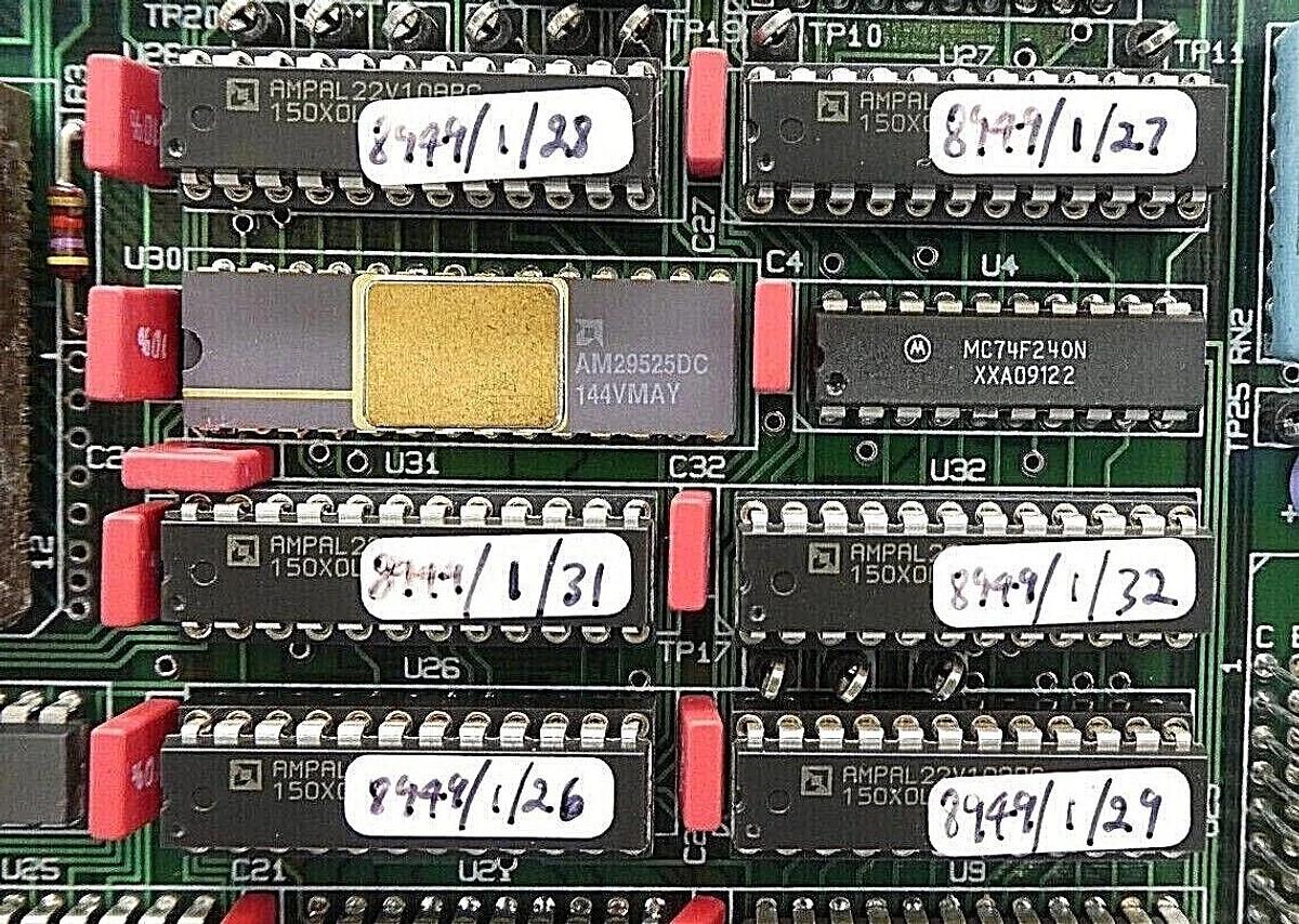 Used Computer Recognition Systems 8937-0000 Processor PCB Card 8949 Rev. B Working