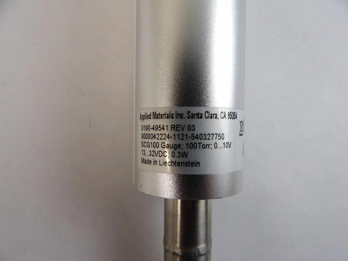 Used AMAT Applied Materials 0190-49541 Pressure Gauge SCG100 Lot of 2 Working Spare