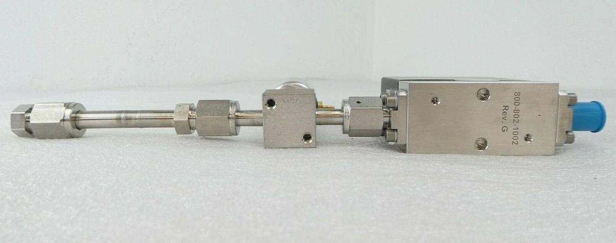 Used Kinetics 800-802-1002 Mass Flow Controller MFC Swagelok SS-BNV51-C Working Spare