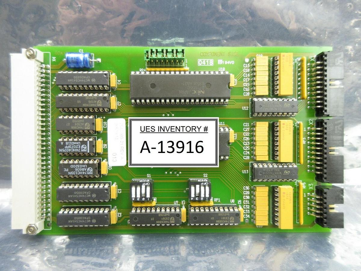 Used ASM Advanced Semiconductor Materials 2548860-21 Processor PCB Card Rev. A Used