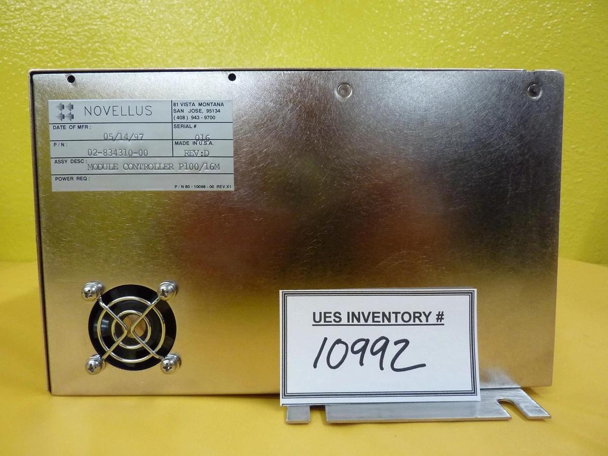 Used Novellus 02-834310-00 Module Controller P100/16M Novellus Concept Two Working
