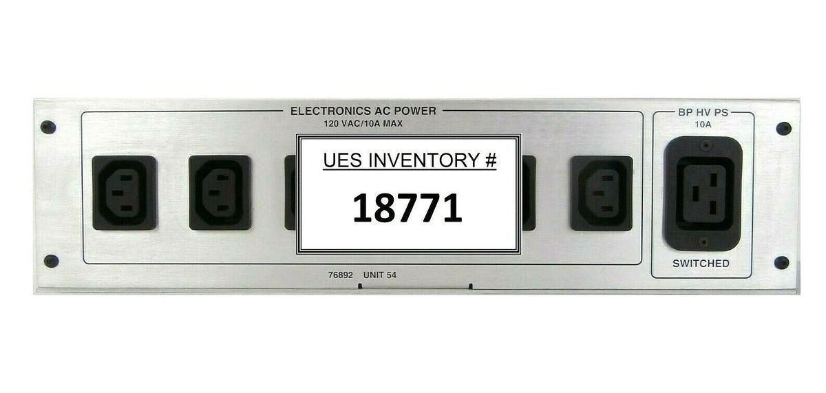 Used ESI Electro Scientific Industries 76892 Power Distribution Unit 9250 Laser Spare