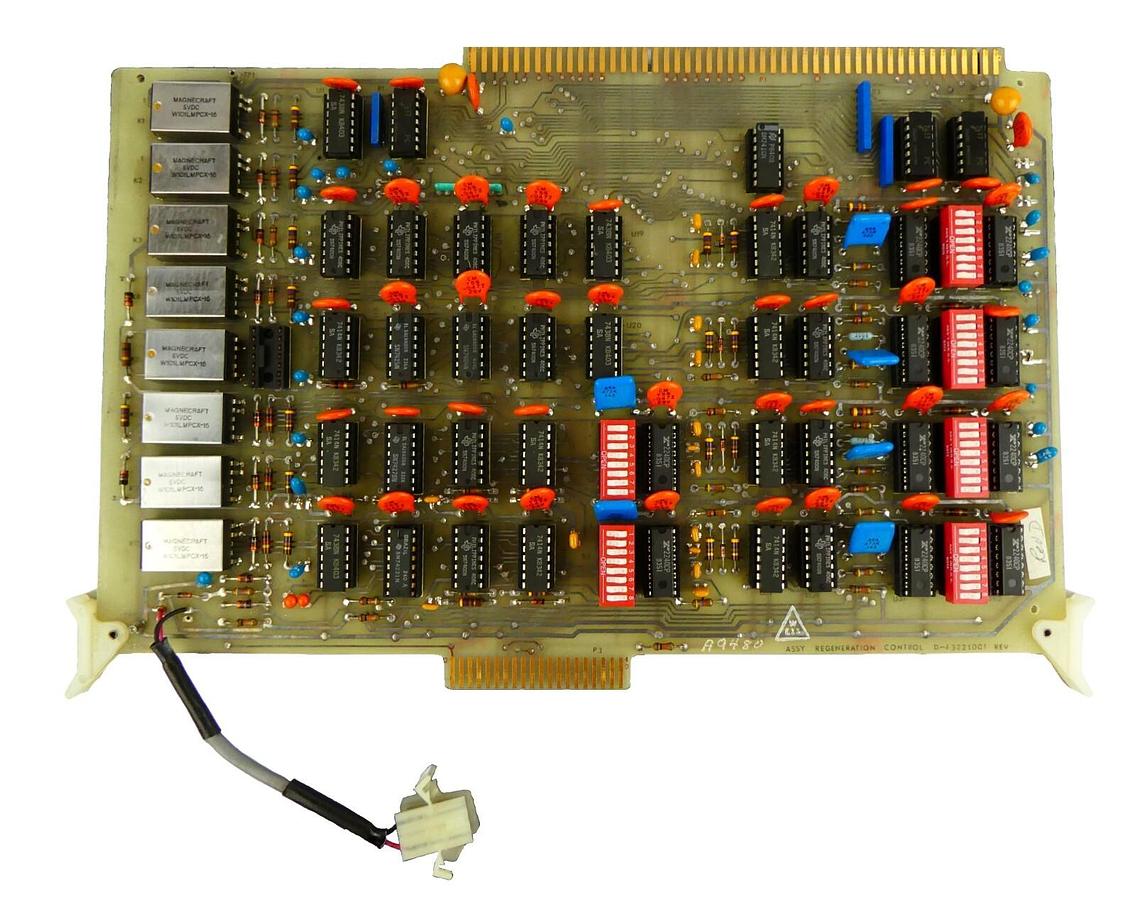 Used Varian Semiconductor VSEA D-F3221001 Regeneration Control PCB Card Rev. D Spare