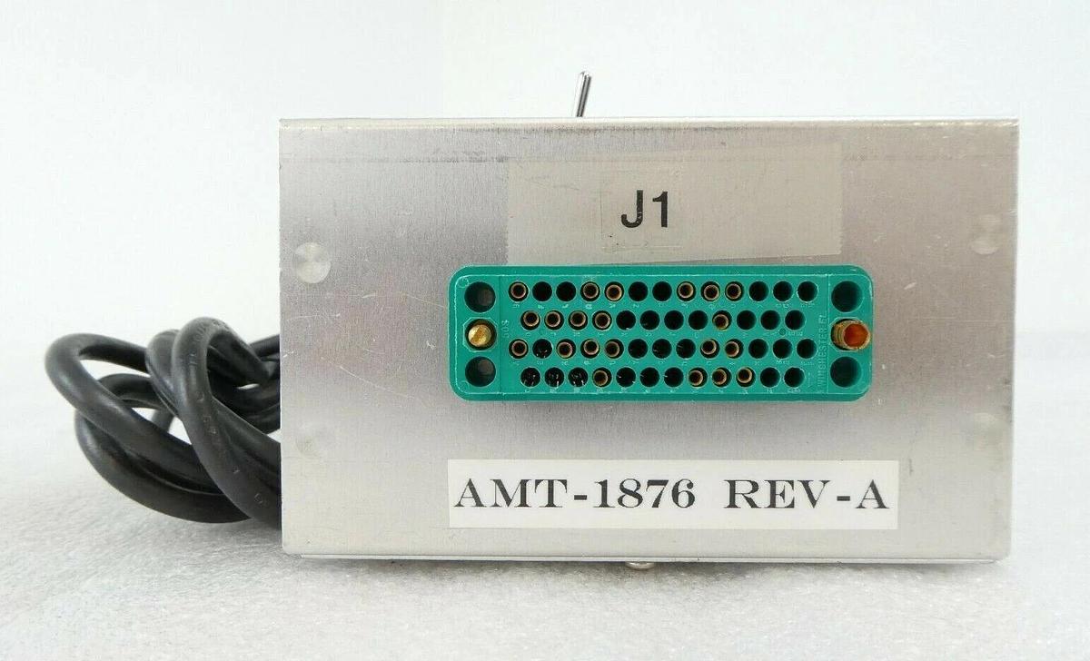 Used Varian Ion Implant Systems AMT-1876 Voltage Source/DVM Remote Control Working