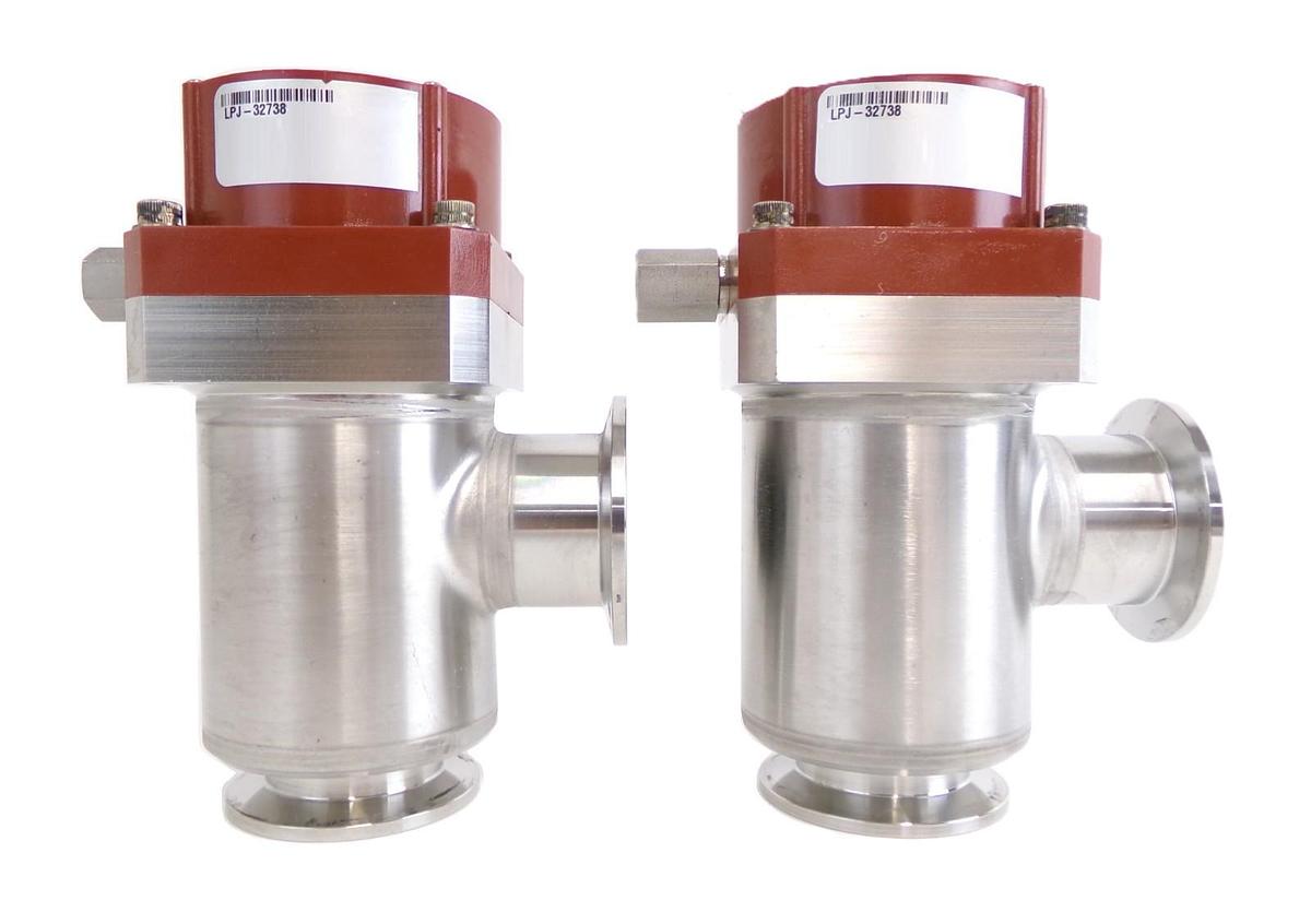 Used MKS Instruments LPJ-32738 Vacuum Isolation Valve Reseller Lot of 2 Working