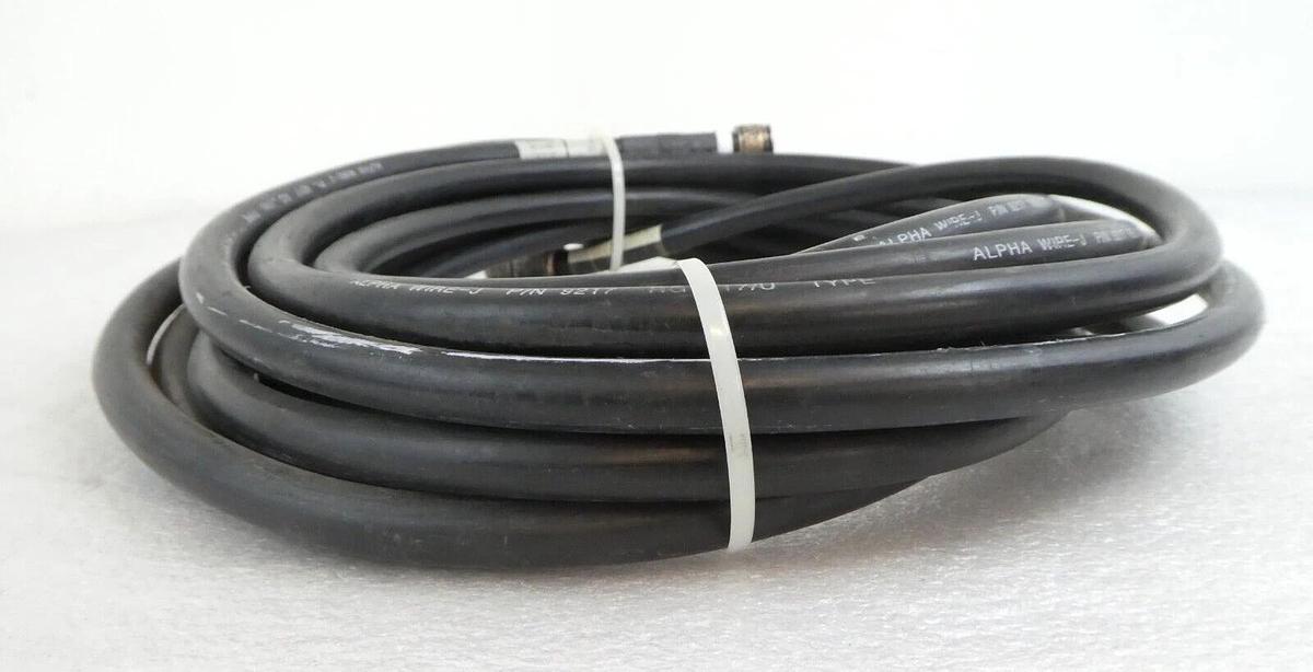 Used AMAT Applied Materials 0226-31917 RF Coaxial Cable 30 Foot Working Surplus