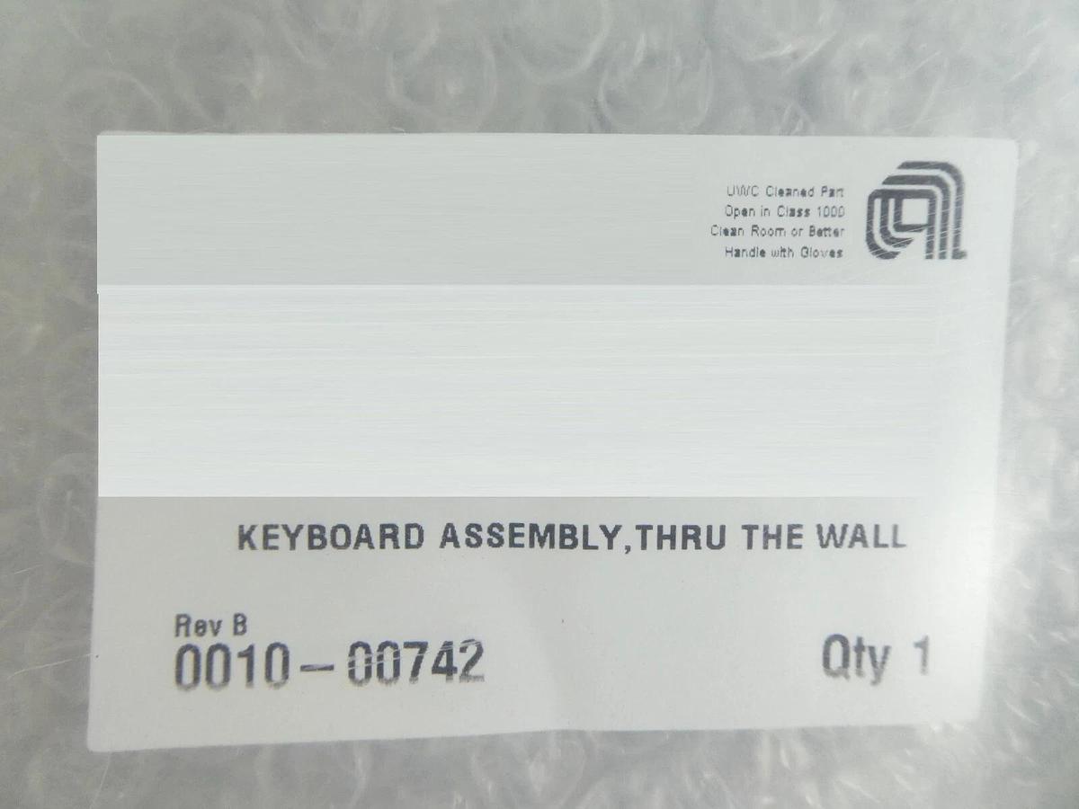 AMAT Applied Materials 0010-00742 Thru The Wall Keyboard Assembly New Surplus