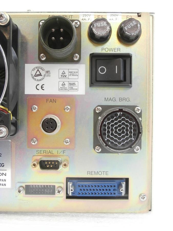 Used Shimadzu EI-203M Turbomolecular Pump Controller TMP Turbo Tested Working