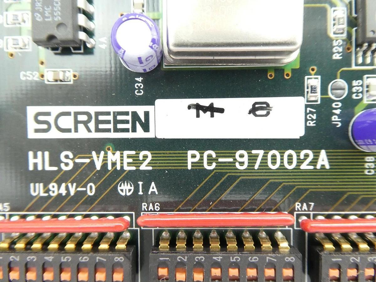 Used DNS Dainippon Screen PC-97002A Control VME Bus PCB Card HLS-VME2 SL-1011 FC-3000