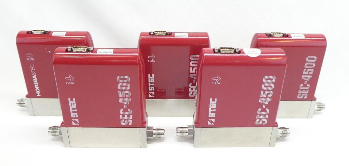 Used Horiba STEC SEC-4500M Mass Flow Controller MFC 10 SLM H2 Reseller Lot of 5 Spare