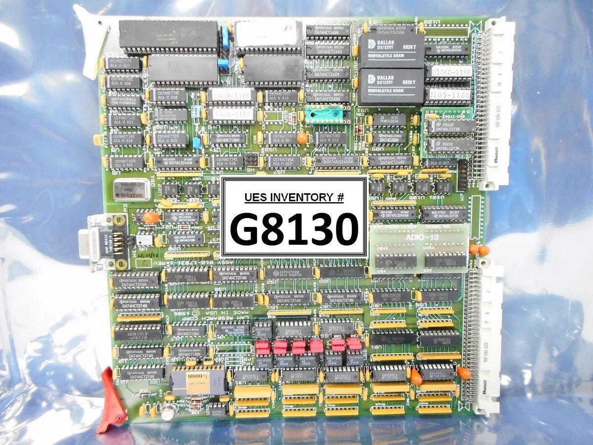 Used Lam Research 810-17031-1 Processor PCB Card 810-17052-13 ADIO-13 Rev. 7 AS-IS