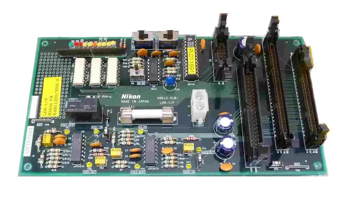Used Nikon 4S013-318 Processor PCB LDR-I/F KAB11320/3201-0 OPTISTATION 7 Working