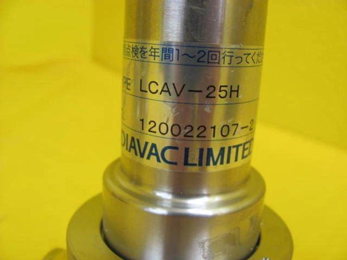 Used Diavac Limited LCAV-25H Pneumatic Angle Valve Reseller Lot of 10 Working Surplus
