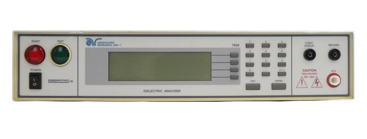 Used Associated Research 7620 Dielectric Analyzer Tester Untested As-Is