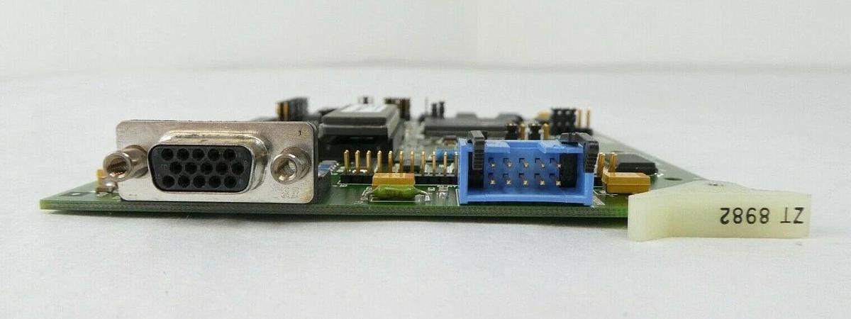 Used Ziatech ZT 8982 VGA/FPD Interface PCB Card Varian 350D Ion Implanter Working