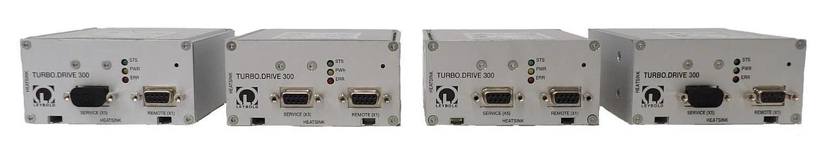 Used TD300 Leybold 800072V0001 Turbo Pump Controller TURBO.DRIVE 300 Lot of 4 Working