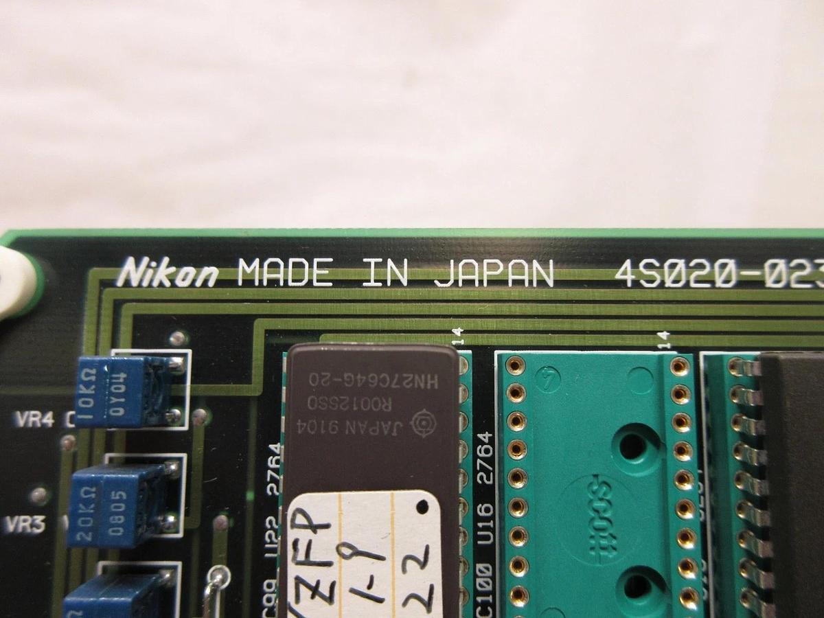 Used Nikon 4S20-023A Processor Control PCB Card CNTRL-2 NSR System Used Working