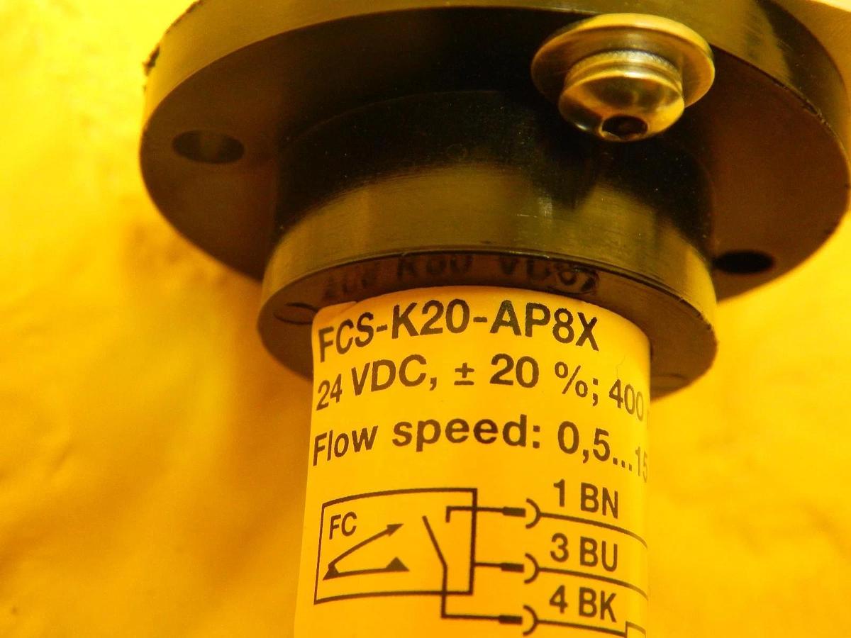 Used Turck FCS-K20-AP8X Air Flow Monitor 02-188729B02 Epsilon 3000 Used Working