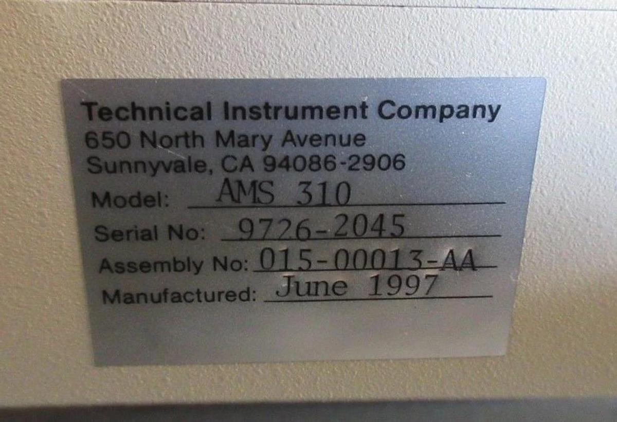 Used Technical Instruments 015-00013-AA Reticle Measurement Microscope AMS 310 As-Is