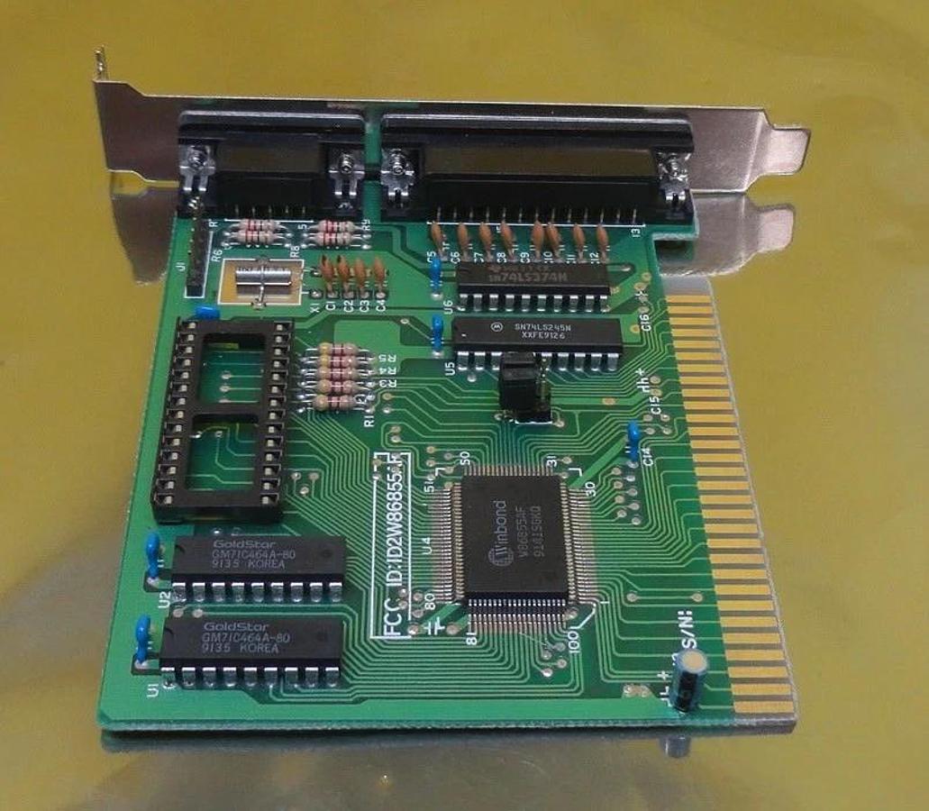 Used Winbond ID2W86855AF Graphics Card PCB W86855AF Used Working