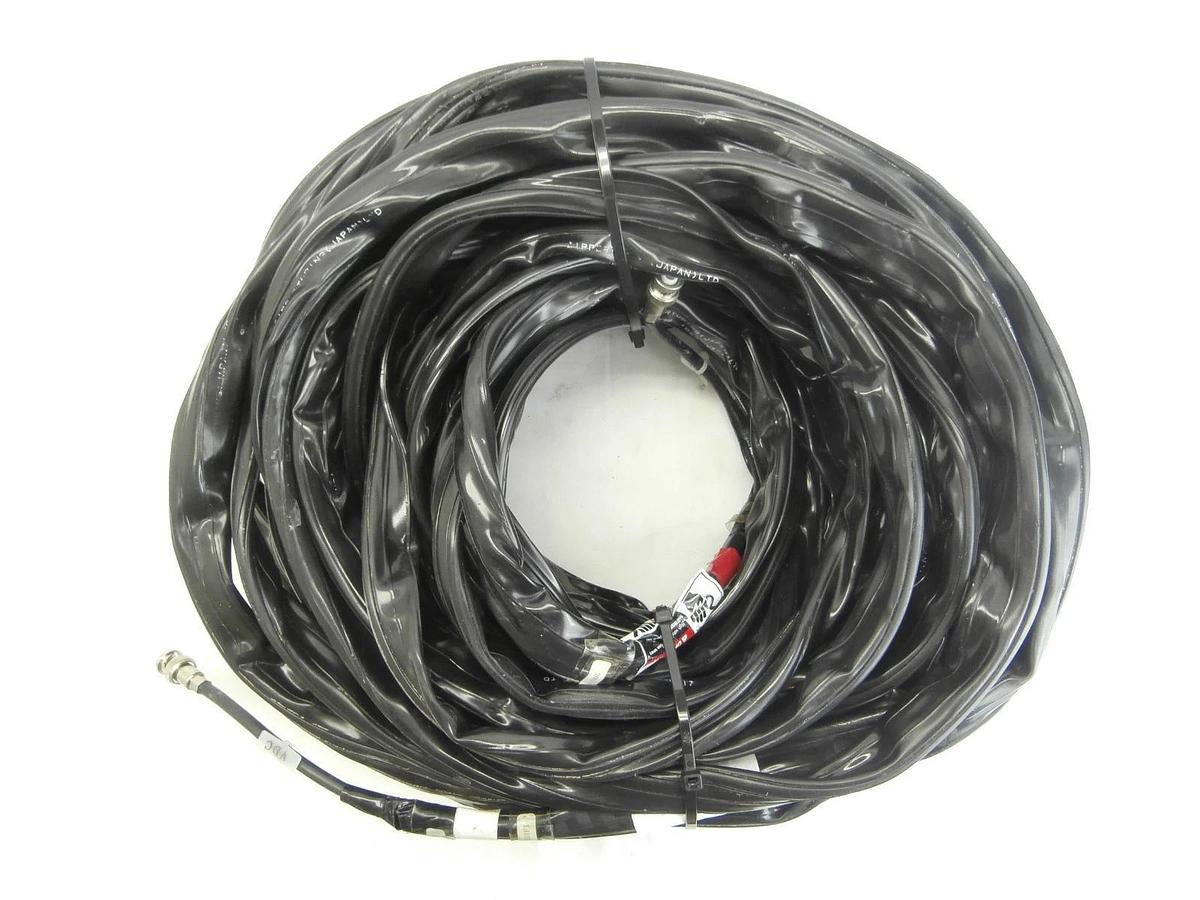 Used Hitachi 201F1 RF Cable 72 Foot 23M M-511E Microwave Plasma System Working