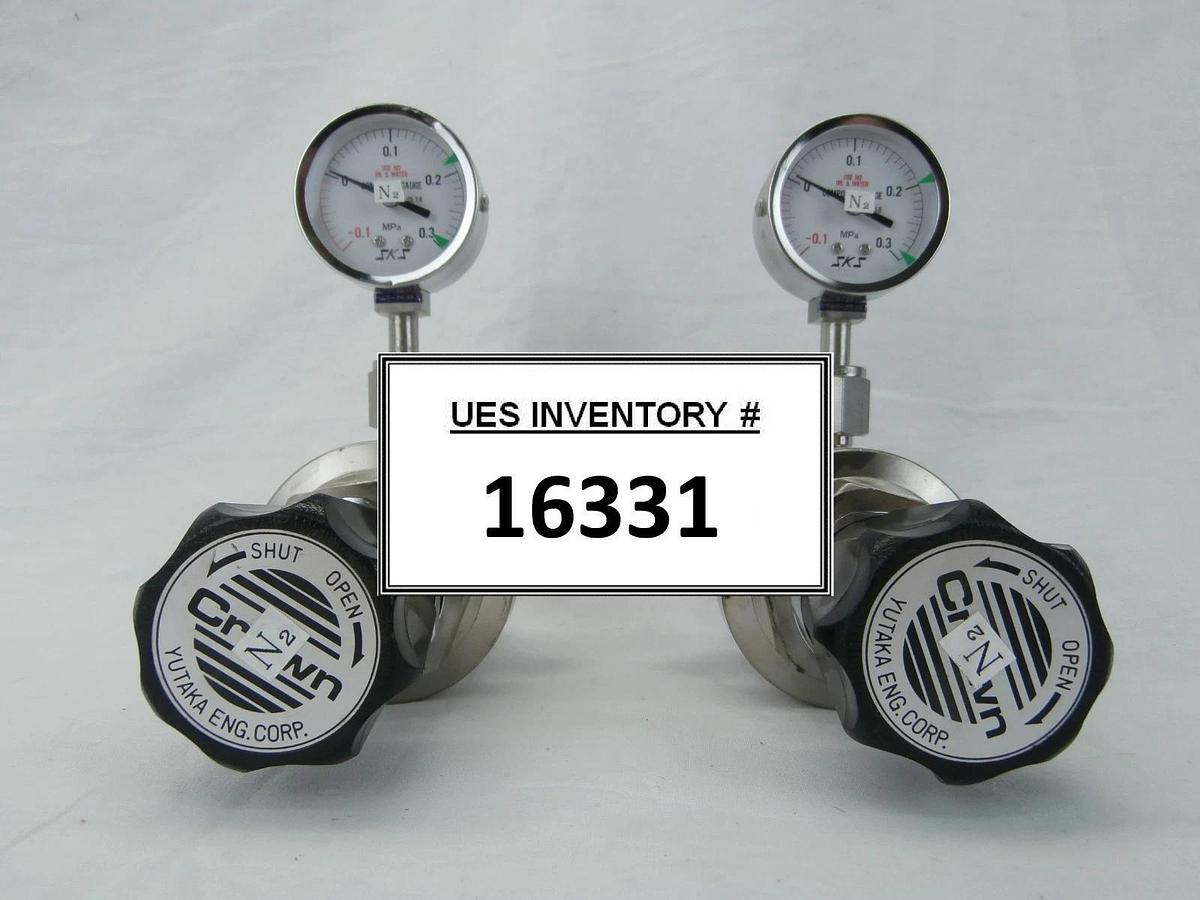 Used Yutaka Engineering ERSB-3019-WX Manual Valve Reseller Lot of 2 Used Working