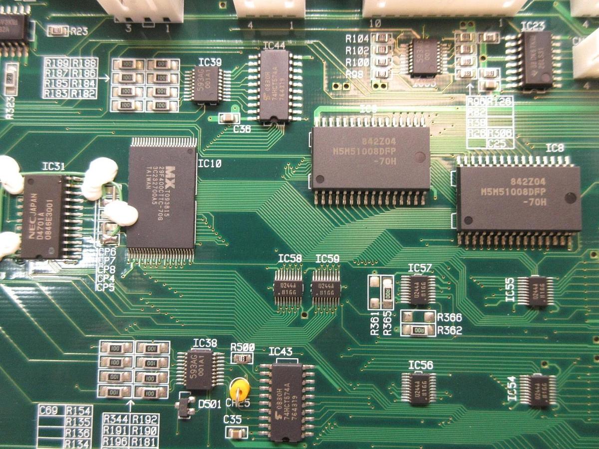 Used Muratec 3ASSYC805402 Interface Board PCB OHT-SRVC2 M164A Used Working