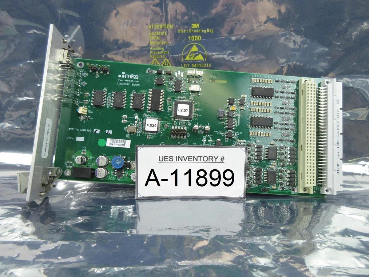 Used MKS Instruments 01396-01 Interface Card PCB AMAT 0190-37895 Used Working