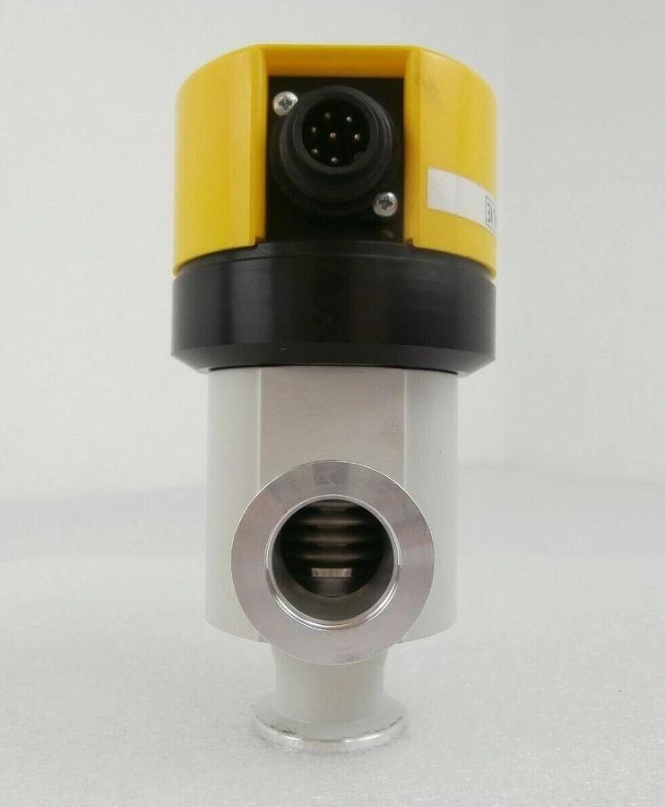 Used Balzers BPV15565 Right Angle Vacuum Isolation Valve EVL 025 P Working Surplus